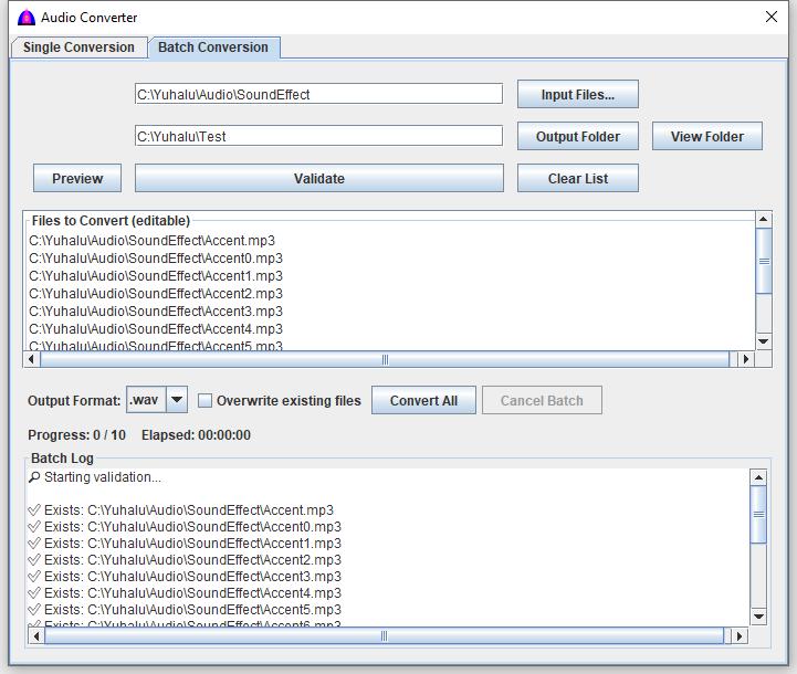Audio Converter Batch